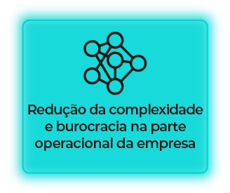Redução da complexidade e burocracia na parte operacional da empresa